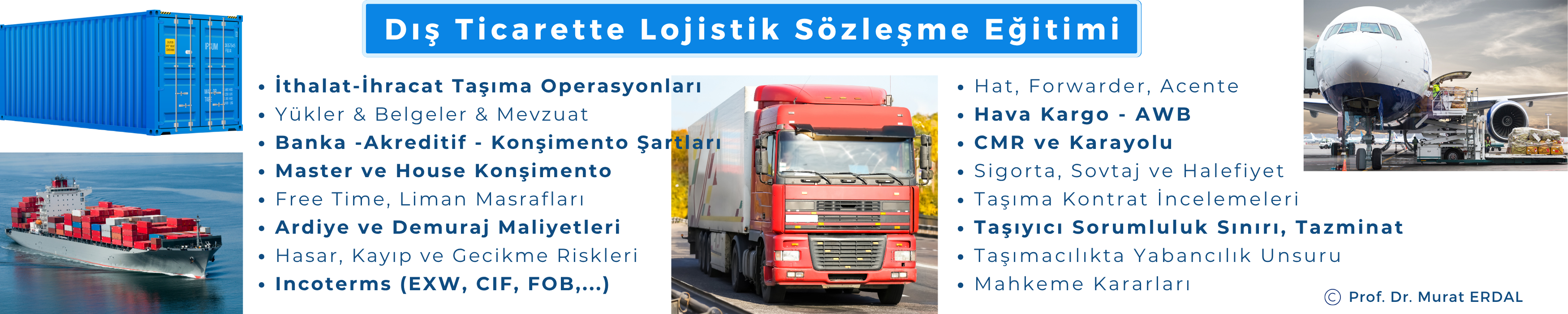 Kombine Taşımacılık Dersi